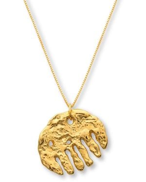 EVA REMENYI Simon Radvan X Comb Necklace Mini - Metallic