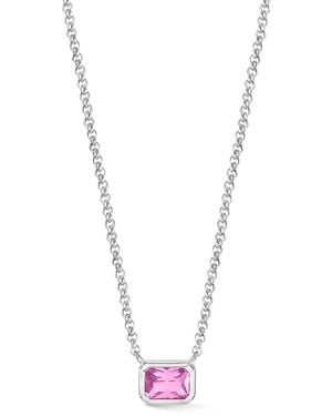 Dower & Hall Octagon Quartz Tutti Frutti Necklace - Metallic