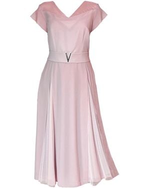 Otthie Cocktail Dress With Tulle - Pink