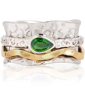 Charlotte's Web Jewellery Aura Magic Spinning Ring - White