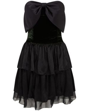 Lisa The Label Love Bow Dress - Black