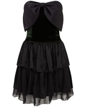 Lisa The Label Love Bow Dress - Black