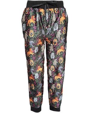 Any Old Iron Big Cats Joggers - Black