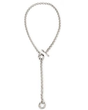 Biko Jewellery Axel Convertible Lariat - Metallic