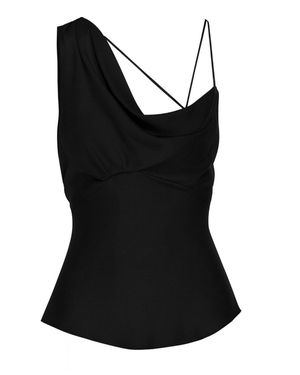 LAHIVE Thalia Satin Blouse - Black