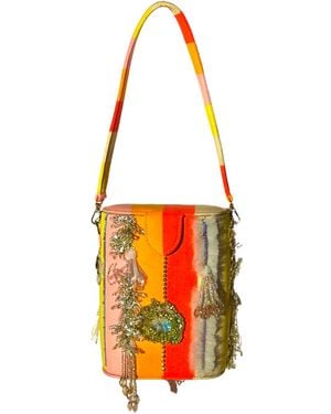 Simitri Mai Tai Bucket Bag - Red