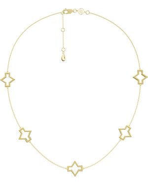 Linda Fiore Starlite Necklace Vermeil - Metallic