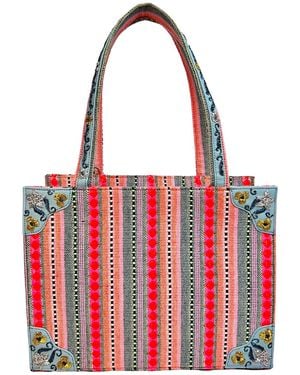 Simitri Kinara Tote Bag - Red
