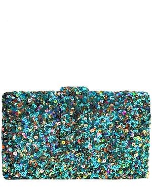 Simitri Prism Kitsch Clutch - Blue