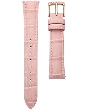 Maxum Leather Strap Rose- Buckle - Pink