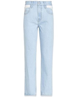 NOEND Elena Relaxed Tapered Jeans - Blue