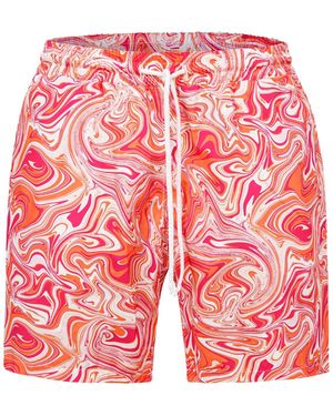 Ekcentrik Groovy Sensations Swim Shorts - Red