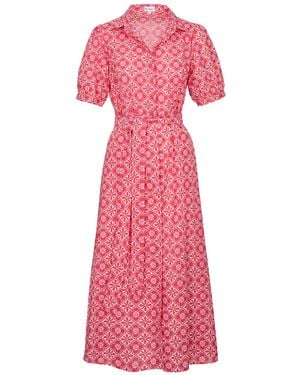 At Last Cotton Maddie Dress - Pink