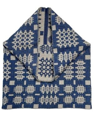 Mabli Carthen Merino Tube Scarf - Blue