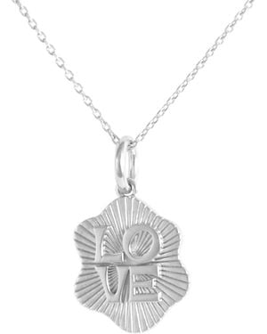 Hye Jane Jewelry Clara Love Pendant - White