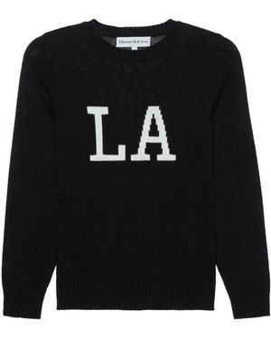 Ellsworth & Ivey Los Angeles Crewneck Jumper - Black