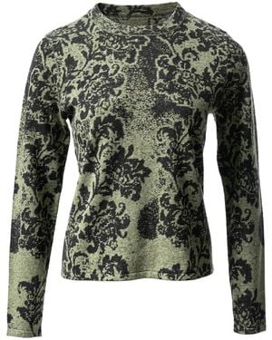 Fully Fashioning Shila Pullover Jumper - Green
