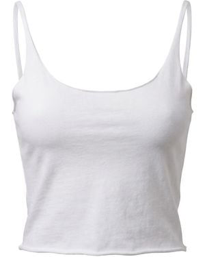 Alevy Studios The Raw Edge Top - White