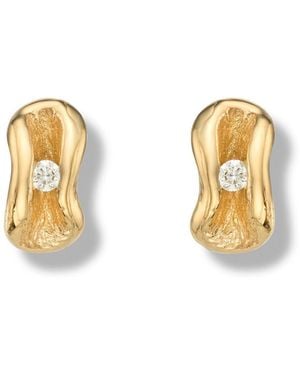 EVA REMENYI Solea Diamond Earrings 14K - Metallic