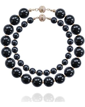 Saule Label Siena Duo Necklaces - Black