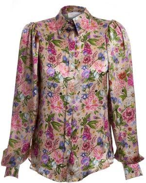 Sofia Tsereteli Garden Treasure Blouse - Pink