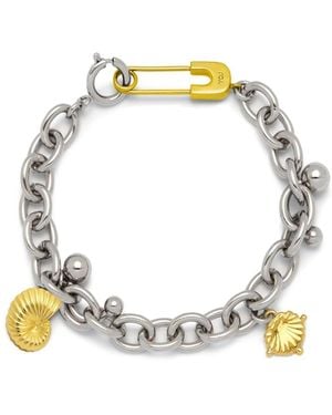 Potoska Stella Curb Chain Bracelet - Metallic