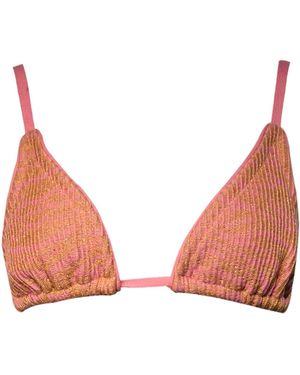 Maria Aristidou Harper Triangle Bikini Top - Red