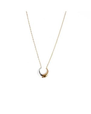 Superdivajewellery Kiely Mixed Metal Necklace - Metallic