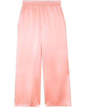 Bel Cashmere Jane Silk Trousers - Pink
