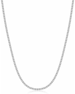 Nialaya Mini Tennis Choker - Metallic