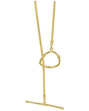 Janus Edinburgh Vermeil Lintrathen Shimmering Necklace Wrist Wrap Bracelet 52Cm - Metallic