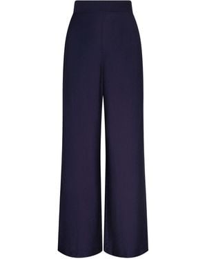 James Lakeland Wide-Leg Pants - Blue