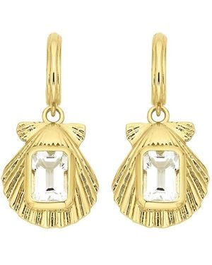 Zoe & Morgan Cordelia Earrings - Metallic