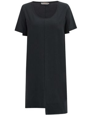 Peraluna Fine Knitted Mini Summer Dress - Black