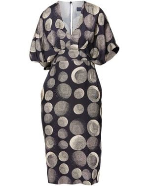 Helen Mcalinden Eabha & Ivory Print Dress - Black