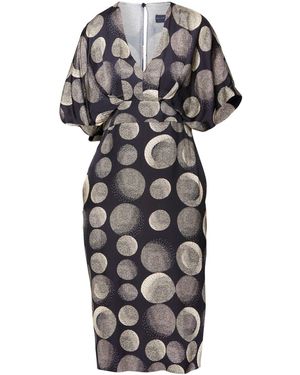 Helen Mcalinden Eabha & Ivory Print Dress - Black