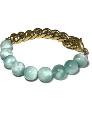 Rachel Nathan Remix Moonstone Bracelet - Green