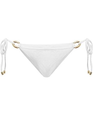 Baíah Elba Bikini Bottom - White