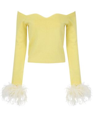 Andreeva Vanilla Knit Top - Yellow