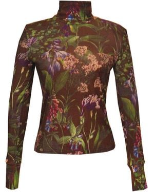 Flora by Alexandria Olivia Turtleneck - Brown