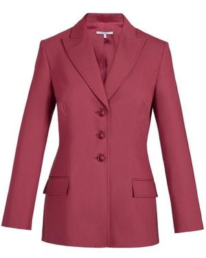 Santorelli Freya Three Button Jacket - Red