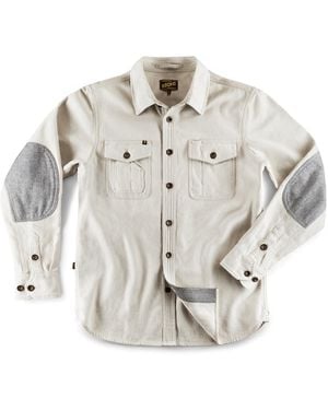 &SONS Trading Co Neutrals Washburn Shirt Off - Metallic