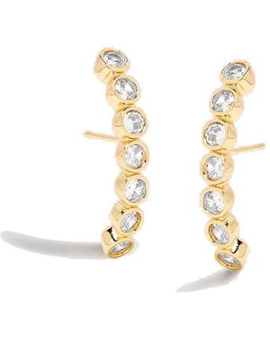 Potoska Averto Face On Stud Earrings - Metallic