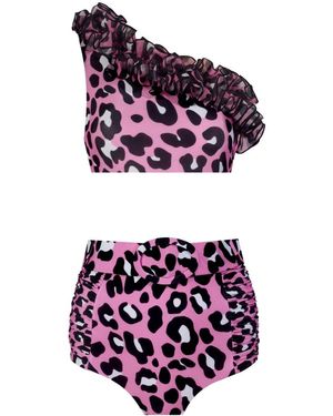 Nur Karaata Alexis Leo Bikini Set - Purple