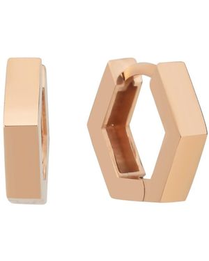 Dime Tribe Slim Earrings - White