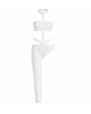 Harmonia Ny Kinesthetic Catsuit By Dani Watanabe - White