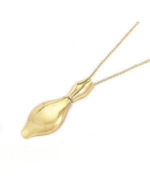Biko Jewellery Amphora Pendant - Metallic