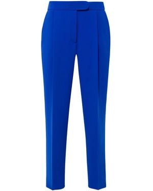Femponiq High Waisted Tailored Trouser - Blue
