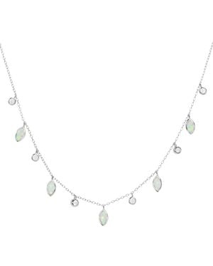 KAMARIA Drops Of Spring Opal Necklace - Metallic