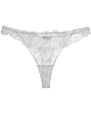 Braelle Intimates Tanga Thong - White